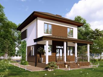 Готовые проекты загородных домов и коттеджей - купить готовый проект дома в СПб